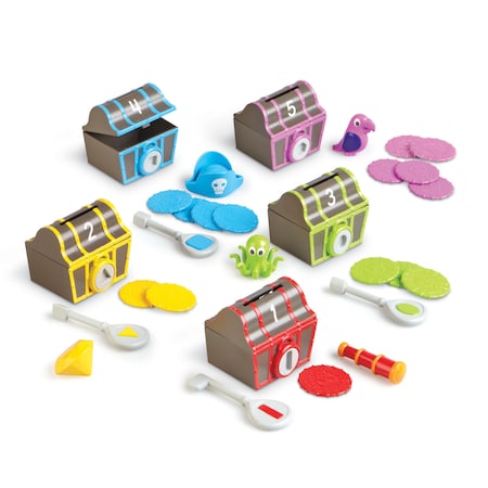 Learning Resources Sorting Surprise Treasure Chests 6808